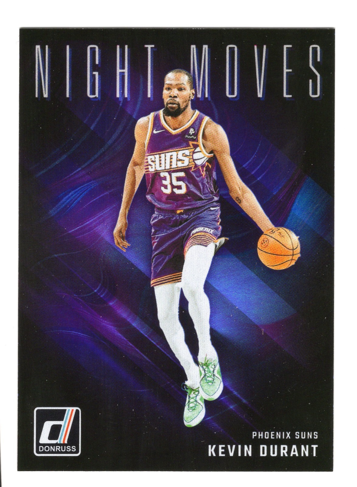 Kevin Durant 2024-25 Panini Donruss Night Moves SSP CASE HIT #28 Phoenix Suns