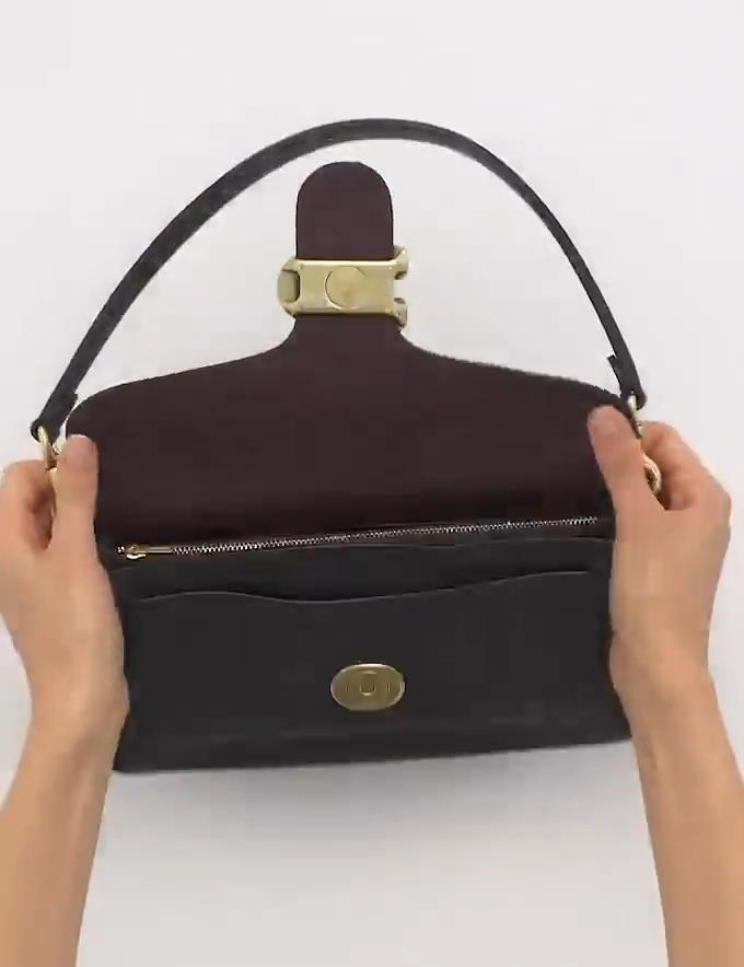 Coach Tabby Shoulder Bag 26 With Canvas Women's Crossbody