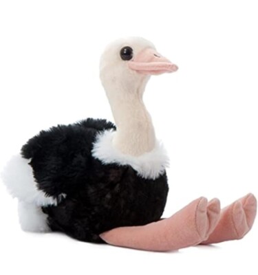 Ostrich Plush Stuffed Animal, Gifts for Kids, The Petting Zoo Animals With Tag
