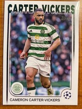Topps UCC Flagship 24/25 UEFA Soccer Card Cameron Vickers Celtic FC #117