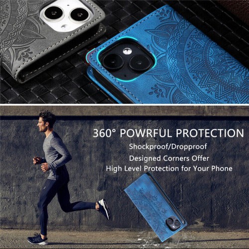 Magnetic Case Leather Wallet Cover For Motorola G85 G84 G54 G34 G14 Edge 50 Neo - Picture 8 of 82