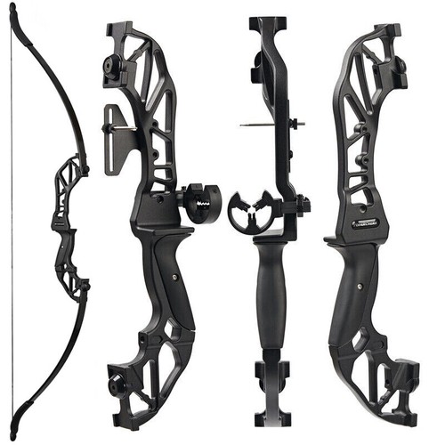 53 Zoll Bogenschießen Takedown RecurveBogen und Pfeil Set für Jagd Ziel 20-55lbs - Bild 24 von 24