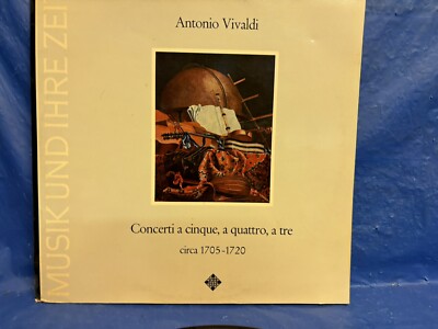 Antonio Vivaldi   Concerti A Cinque, A Quattro, A Tre - VINYL LP