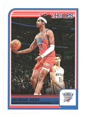 2023-24 NBA Hoops Basketball Oklahoma City Thunder OKC Ousmane Dieng