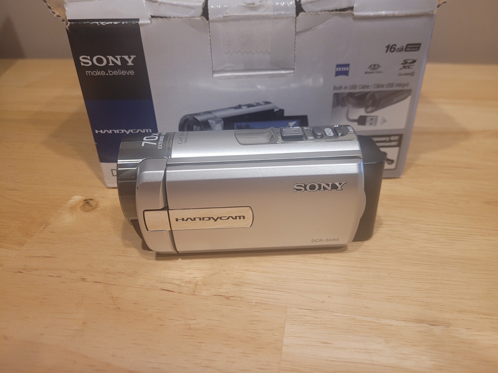 Memory Camcorder Model No. DCR SX85 SONY eBay