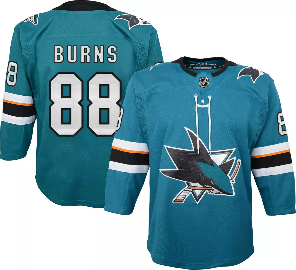 Discount San Jose Sharks Hockey Jerseys #88 Brent Burns Jersey