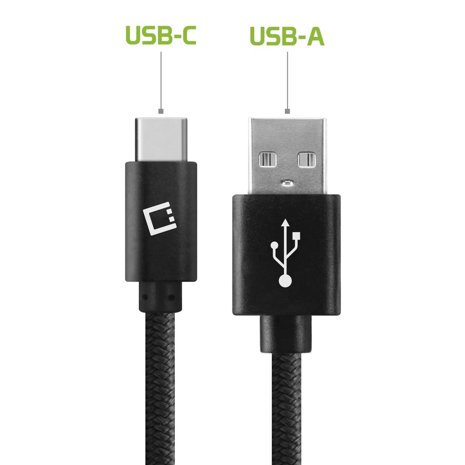 Cellet 10 Feet Braided USB-C Cable Compatible with iPhone 16/15 / Galaxy & more - Image 4 of 4