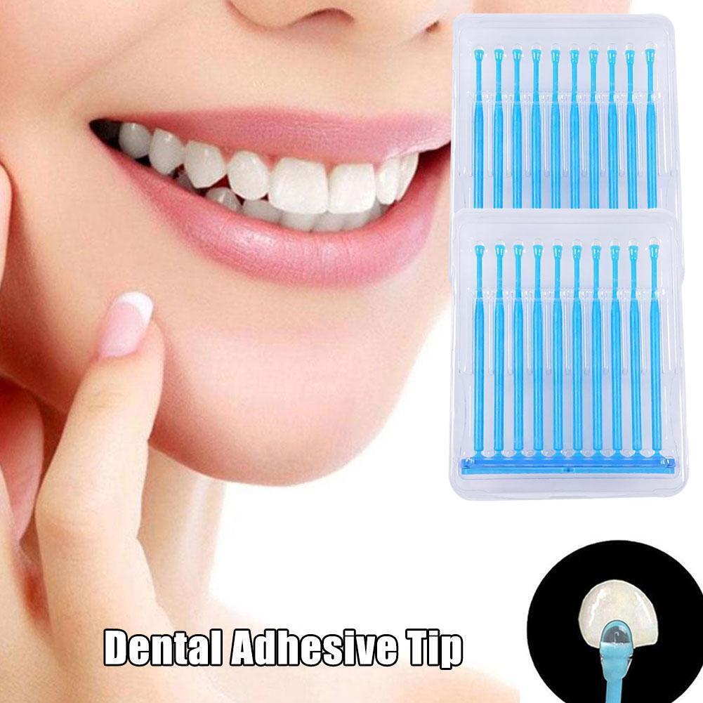 20PCS Dental Sticky Sticks Adhesive Tip Applicators Orthodontics Lab