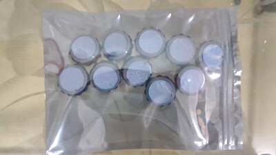 10 Pièces BOUTON-POUSSOIR D'ascenseur OEM BR27C / A311 FAA25090 Lumière Bleue DC - Foto 4