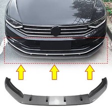 Für VW Passat B8.5 2020-23 Front Stoßstange Kinn Lip Bodykit Spoiler Carbon Look