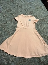 Converse Girls' Pink Dress Short Sleeve Size S 8-10 YRS 
