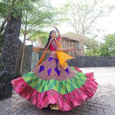 Heavy Navratri Special Lehenga Choli Digital printed Lengha Chaniya Choli