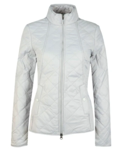 Barbour best sale white coat