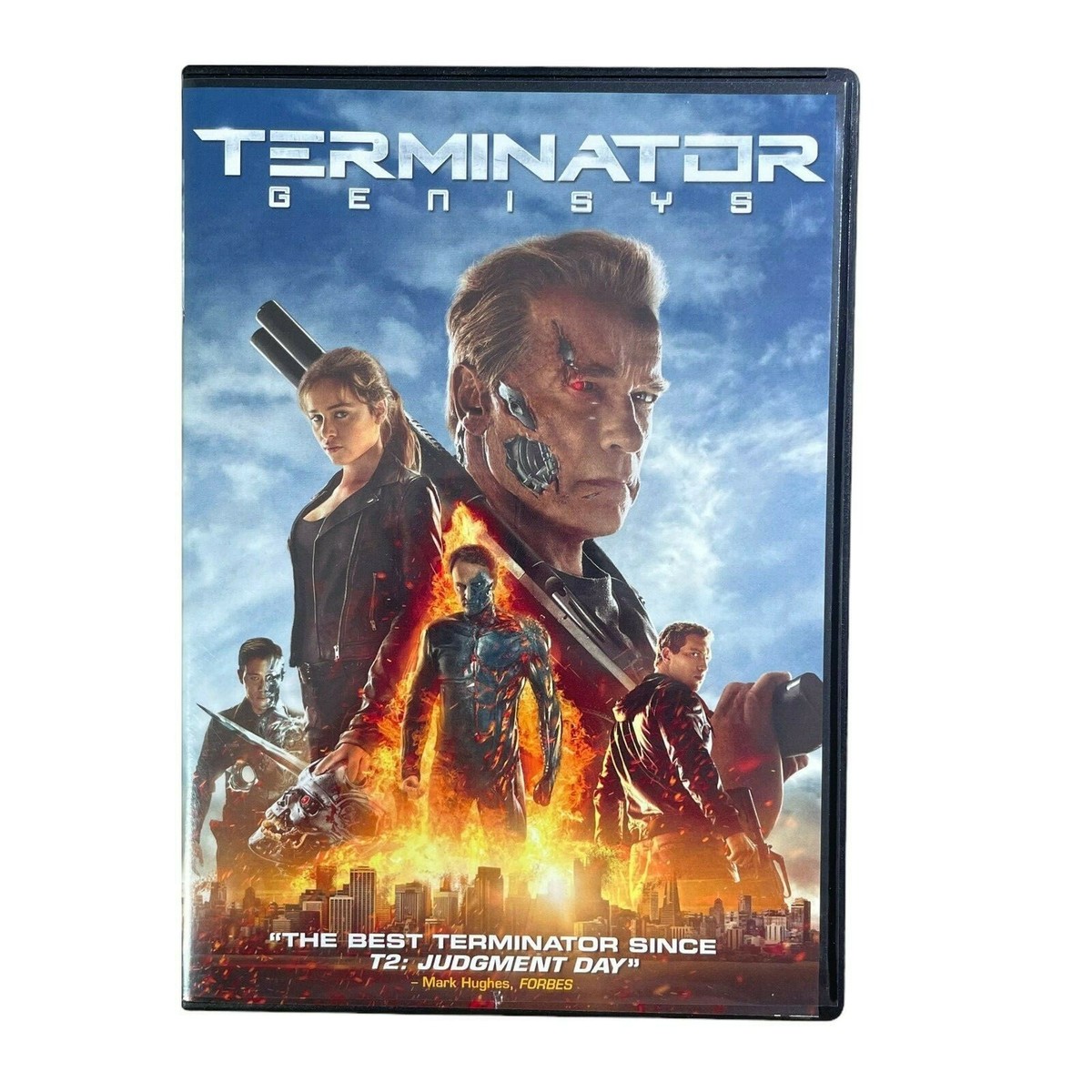 Terminator Genisys DVD By Arnold Schwarzenegger VERY GOOD