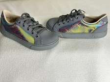 Brand New UGG Zilo Chromatic Gray Sneakers. Kids Size-2. Replacement Box