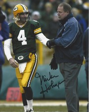 MIKE HOLMGREN - GREEN BAY PACKERS COACH - SIGNED AUTHENTIC 8x10 PHOTO C COA NFL