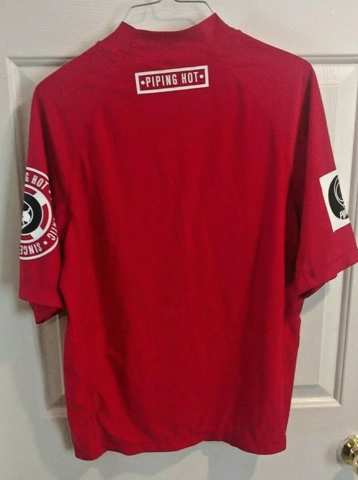 Piping Hot Surfwear Surfing Jersey Rashie Rash Shirt Surf Wet Men's Large Top - Image 2 of 4