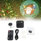 New ListingCar Roof Christmas Atmosphere Projector Lamp Interior Decorative Lights Black