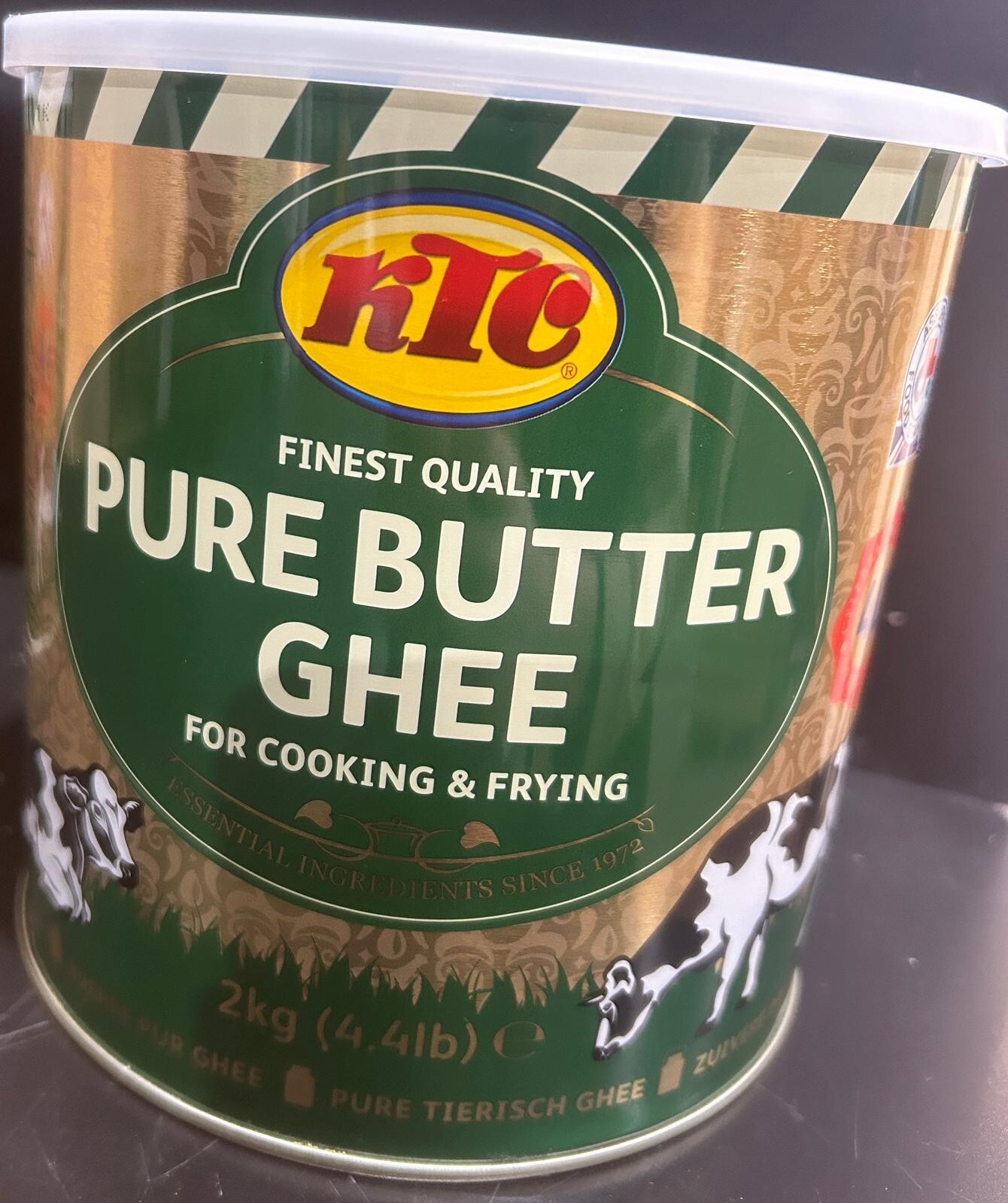 2kg KTC Pure Butter Ghee For Cooking And Frying eBay
