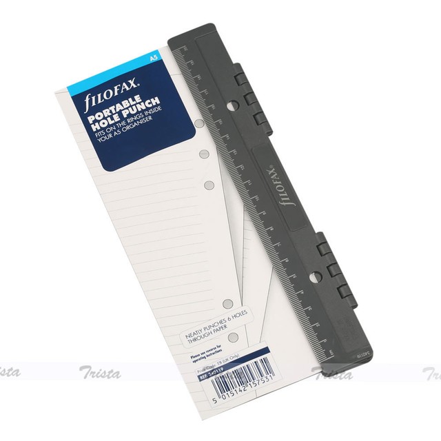 Filofax A5 Planner Portable Hole Punch Refill Insert Notebook Organiser