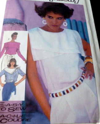 *LOVELY VTG 1970s TOP Sewing Pattern 14/36 | eBay
