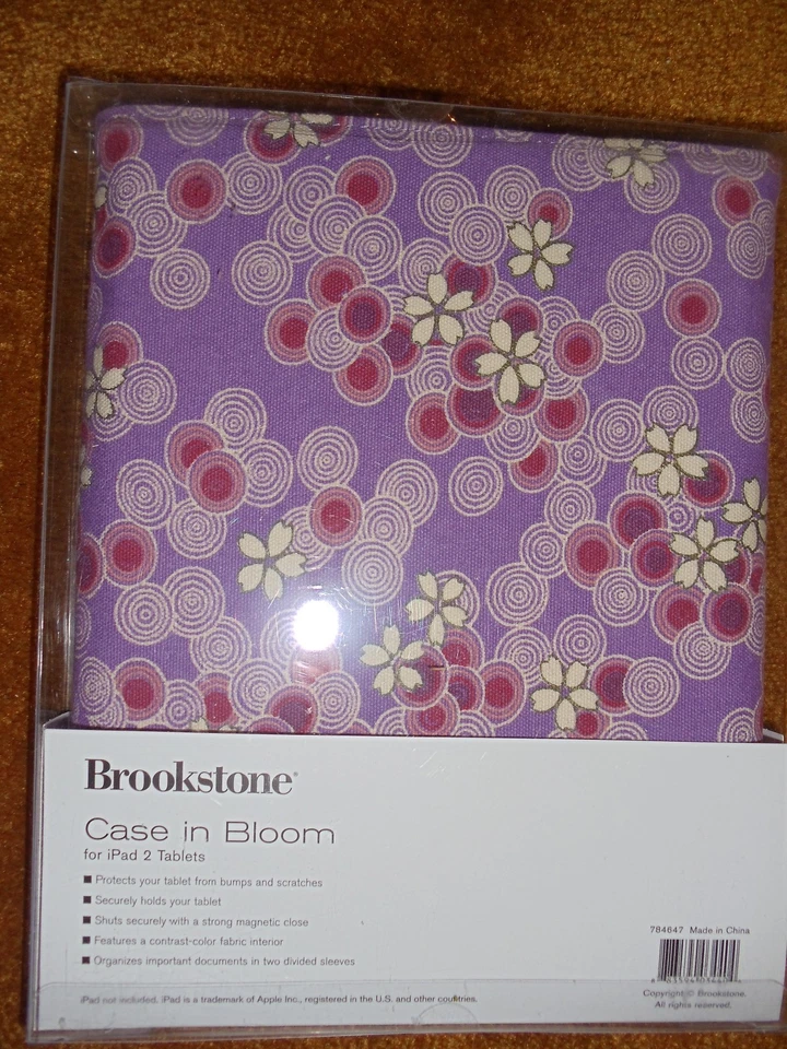 BROOKSTONE CASE IN BLOOM FOR IPAD 2 - Image 3 of 4