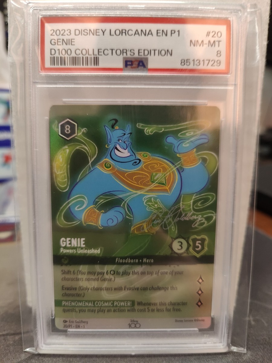 Genie - Powers Unleashed (Alternate Art) 20 Disney100 Promos Holo