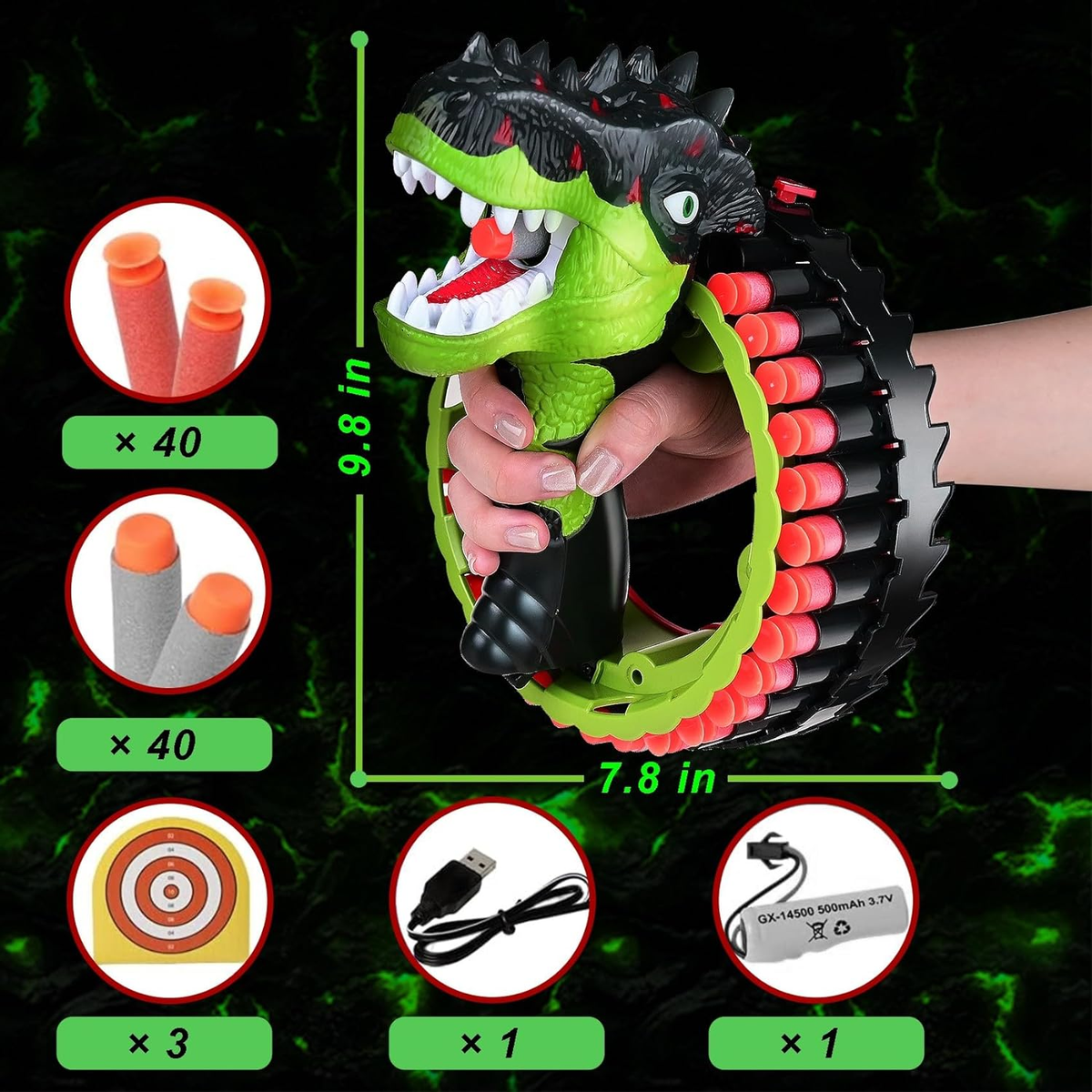70’s Dinosaur Blasters (B) / 恐竜 ブラスター 70's Dinosaur Blasters (A) / 恐竜 ブラスター - TOYS & JUNKS