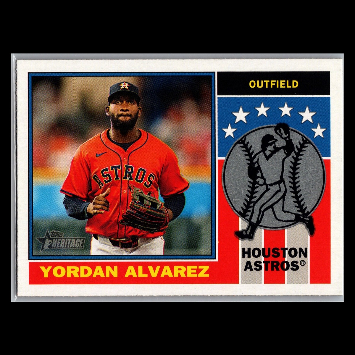 2025 Topps Heritage - 76PI-14 Yordan Alvarez 1976 Player