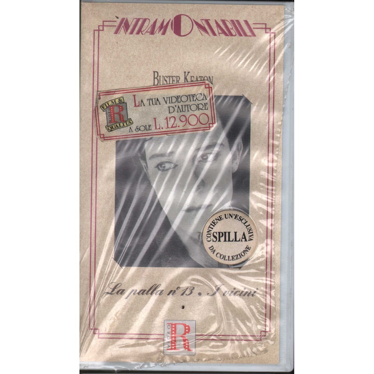 La Balla N 13 - I Vicini VHS Buster Keaton Univideo - I511 Sealed