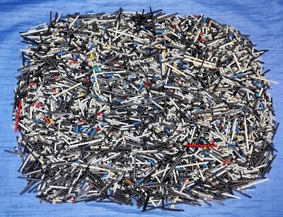 Lego  Qualitätsgeprüfte Kiloware Technic Achsen, Pins, Verbinder... ca. 100g