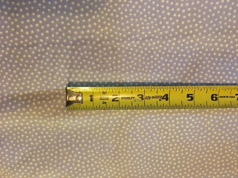 Vintage Cyrus Clark Fabric / Mini-dot JESSIE Periwinkle - 2 Yards - Picture 1 of 6