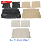 3pcs Club Car Front Seat Covers PU Leather For PRE-2000 DS Golf Cart 1982-2000