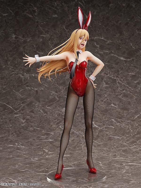 FREEing Chainsaw Man Power Bunny Ver. 1:4 PVC Figure blood fiend