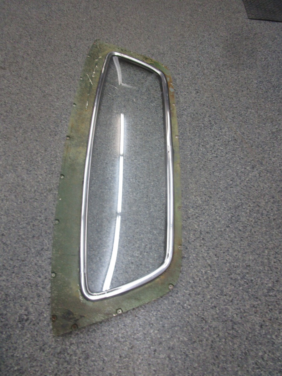 1970 Dodge Challenger SE Rear Window Back Glass With Filler Panel