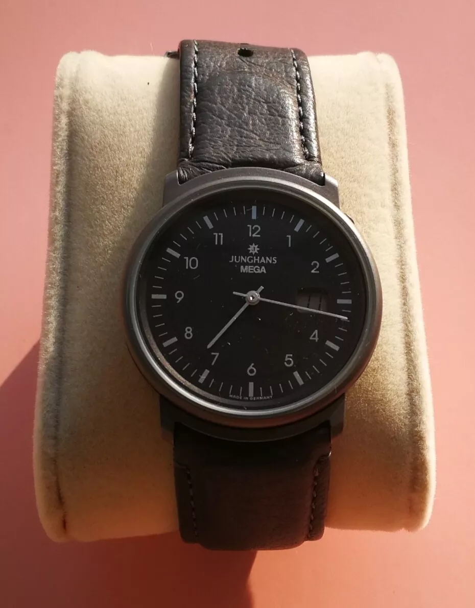 Watch Junghans Mega Titanium Ref 19 1404 610 Funkuhr Armbanduhr