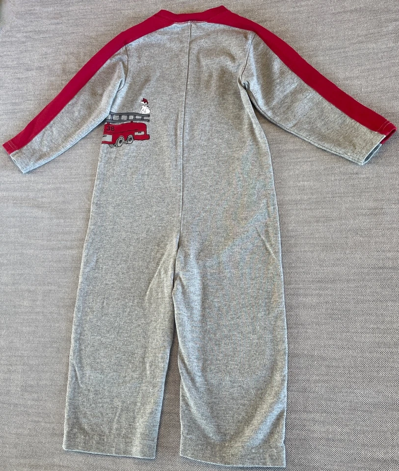 De colección 2005 GYMBOREE Bomberos No. Mameluco para perro 5 al rescate de una pieza 2T 2 años Foto 4 de 4