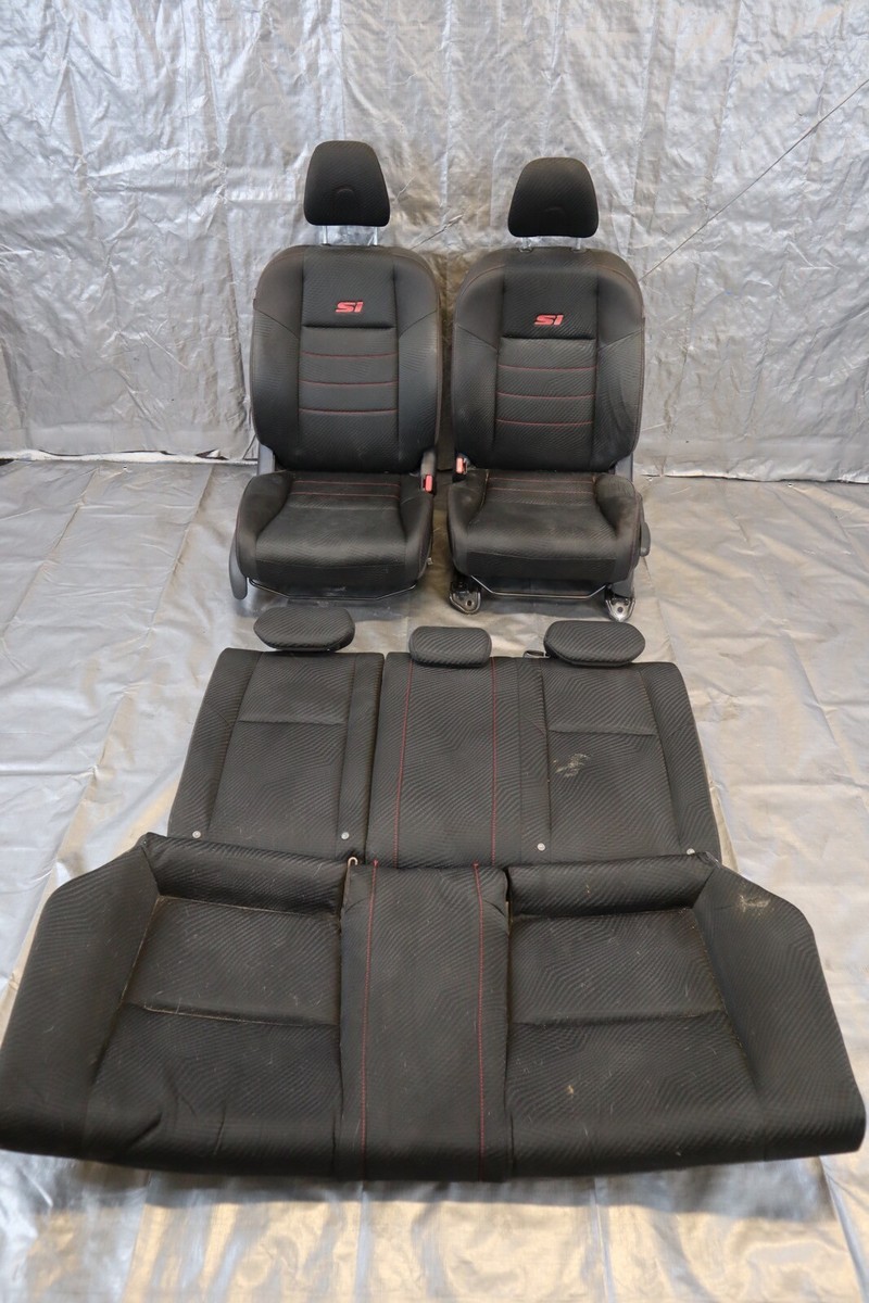 2013 Honda Civic Si Coupe K24Z7 OEM Cloth Front Rear Seats