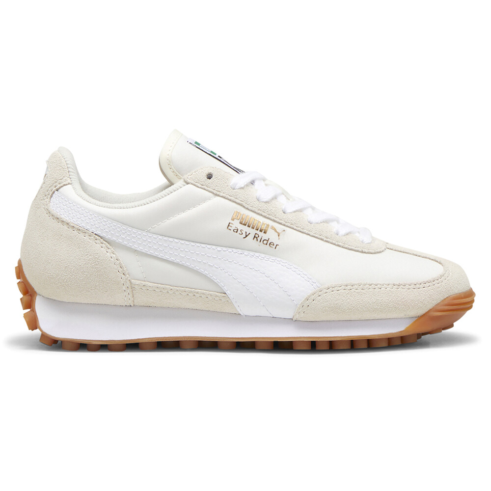 Puma Easy Rider Винтажные молодежные кроссовки на шнуровке для мальчиков, белоснежные кроссовки, повседневная обувь 3993