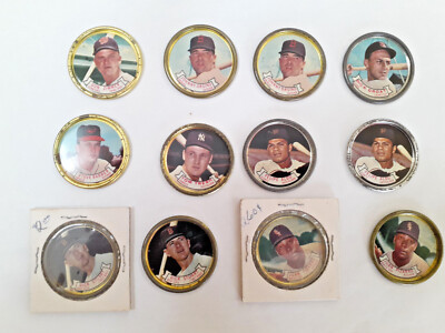 1964 topps baseball coins Buy 1 or 20 lot Clemente, Hinton/Causey NL Added 5/11