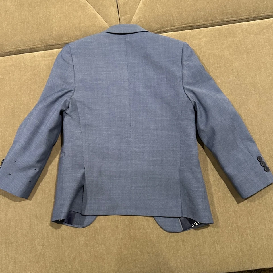 Blazer DKNY Niño Azul Talla 8R Doble Botón Foto 4 de 4