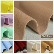 1M Double-sided Faux Wool Cashmere Fabric Jacket Coat Material Thick Cloth