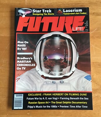Future Life Magazine #14 November 1979 Man on Mars by  88 Ray Bradbury