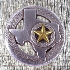 STATE OF TEXAS WITH STAR CONCHO CON924-B
