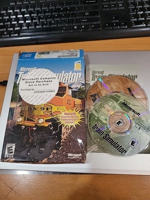 Microsoft Train Simulator PC 2-Disc Set 2001
