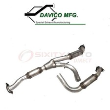 Davico Center Catalytic Converter for 2011-2013 Chevrolet Silverado 3500 HD xo