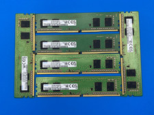 Lot of 6 - 8GB 1Rx16 DDR-4 3200AA MHz UDIMM Samsung M378A1G44AB0-CWE Tested