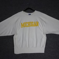 Vintage Champion Reverse Weave Michigan Crewneck Sweatshirt XL Mens