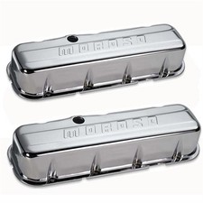 Moroso 68113 Valve Covers Bbc Chrome Baffled