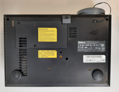 Dell 1610HD DLP Projector - HDMI/VGA/Ethernet - Tested - No Cables